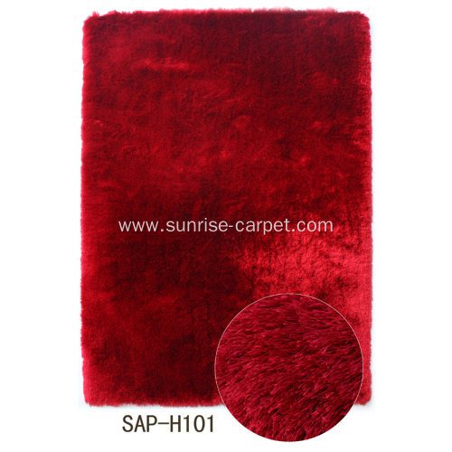 Thin Polyester Shaggy Rug